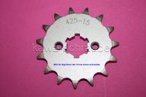 Ritzel vorne 15 Zähne Suzuki RM 80 / Big Wheel (geänderte Übersetzung)