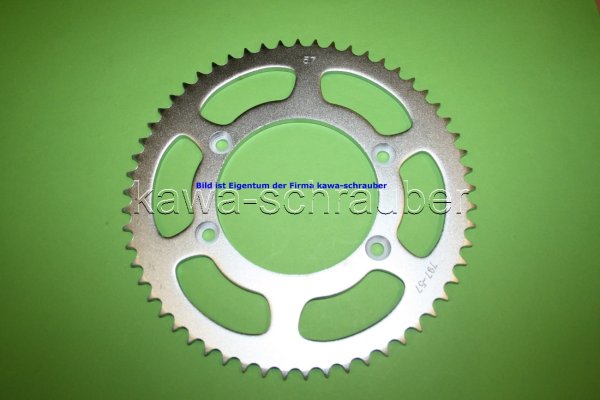 Kettenblatt / Ritzel hinten 57 Zähne Suzuki DRZ 125 / L