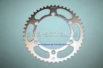 Kettenblatt / Ritzel hinten 47 Zähne Suzuki DR 350 SE Typ SK42B Bj. 1994-1995 (geänderte Übersetzung)