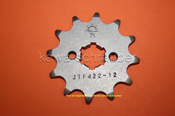 Ritzel vorne 12 Zähne Suzuki GT 200 X5 Typ GT200 (Standard Übersetzung)