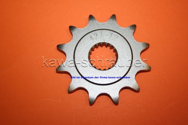 Ritzel vorne 12 Zähne Suzuki RMZ 250 Bj. 2007-2009 (Standard Übersetzung)