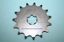 Ritzel vorne 15 Zähne Suzuki TS 250 K-M, A Bj. 1973-1975 (Standard Übersetzung)