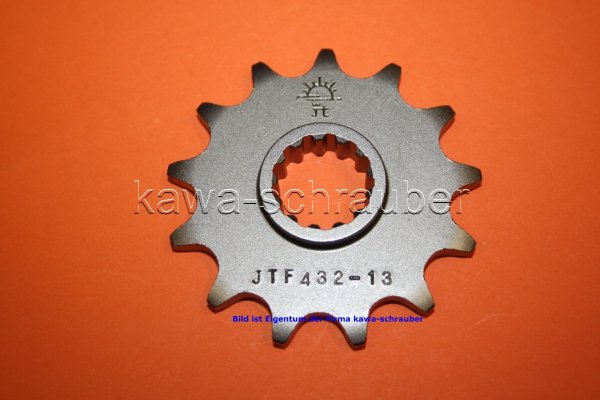 Ritzel vorne 13 Zähne Suzuki TS 250 X Typ SJ11B (Standard Übersetzung)