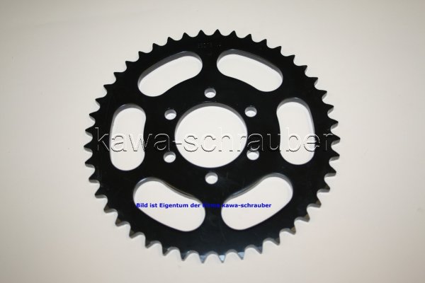 Kettenblatt / Ritzel hinten 44 Zähne Suzuki GSX 400 Typen GS40X GK53C (geänderte Übersetzung)