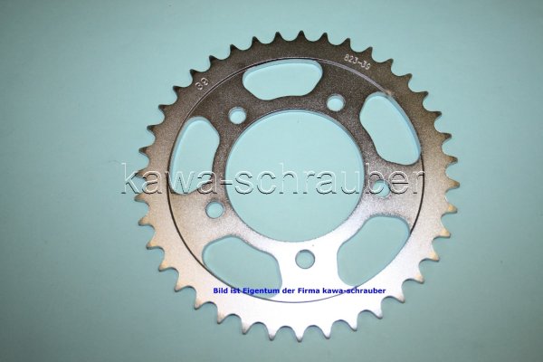 Kettenblatt / Ritzel hinten 39 Zähne Suzuki GS 500 E 2-Zyl Bj. 1989-1993 Typ GM51B (Standard Übersetzung)