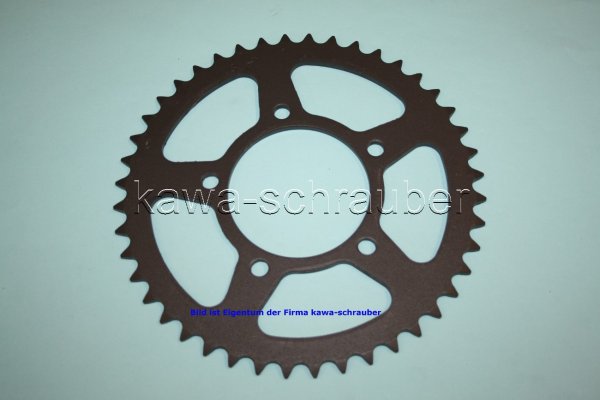 Kettenblatt / Ritzel hinten 44 Zähne Suzuki GS 500 E 2-Zyl Bj. ab 1994 Typ GM51B (geänderte Übersetzung)