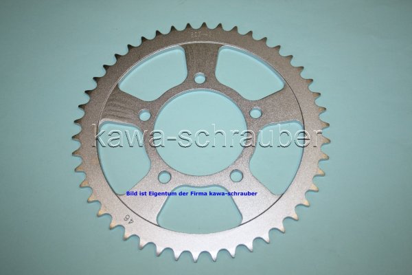 Kettenblatt / Ritzel hinten 46 Zähne Suzuki GS 500 / F ab Bj. 2004 (geänderte Übersetzung)