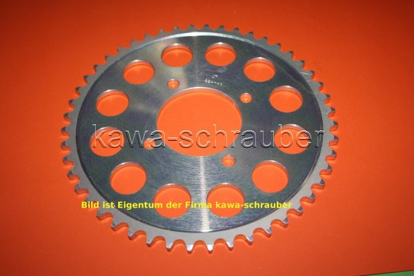 Kettenblatt / Ritzel hinten 48 Zähne Aluminium Suzuki RG 500 Gamma (geänderte Übersetzung)