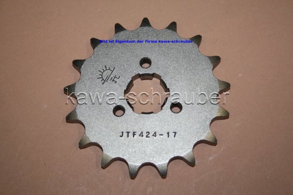 Ritzel vorne 17 Zähne Suzuki GT 550 J K L Typ GT550 (geänderte Übersetzung)