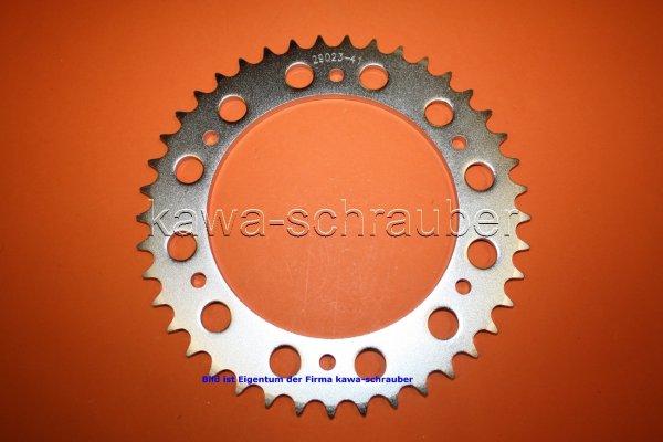 Kettenblatt / Ritzel hinten 41 Zähne Sachs 650 Roadster (Standard Übersetzung)