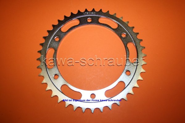 Kettenblatt / Ritzel hinten 41 Zähne Suzuki DR 650 SE Typ SP46B (Standard Übersetzung)
