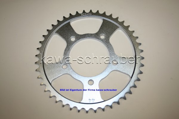 Kettenblatt / Ritzel hinten 44 Zähne Suzuki GSX-R GSXR 750 Typ GR75A (geänderte Übersetzung)