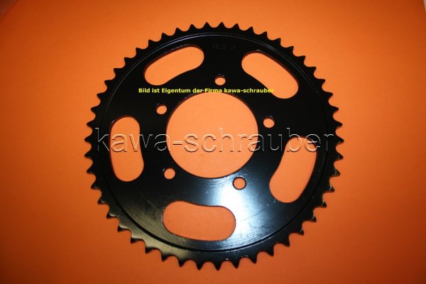 Kettenblatt / Ritzel hinten 48 Zähne Suzuki SV 650 / S / SA (geänderte Übersetzung)