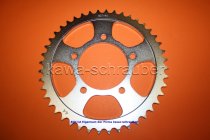 Kettenblatt / Ritzel hinten 44 Zähne Suzuki GSX 650 F Typ JS1CJ (geänderte Übersetzung)