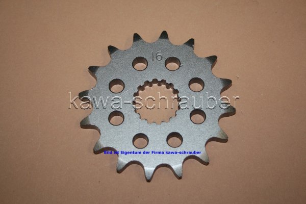 Ritzel vorne 16 Zähne Suzuki GSX 1300 B-King (geänderte Übersetzung)