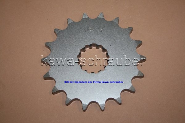 Ritzel vorne 18 Zähne Triumph 1050 Tiger / SE (Standard Übersetzung)