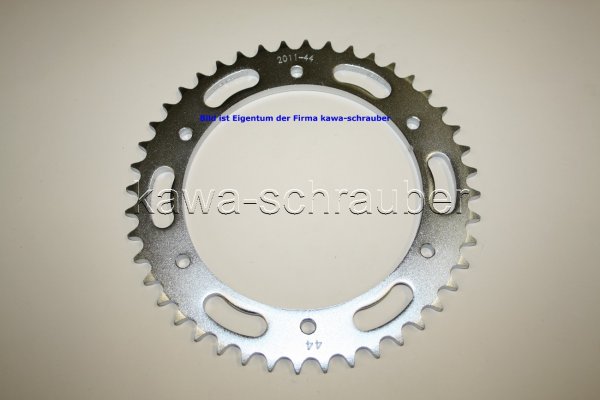 Kettenblatt / Ritzel hinten 44 Zähne Triumph 955i Daytona Einarmschwinge (geänderte Übersetzung)