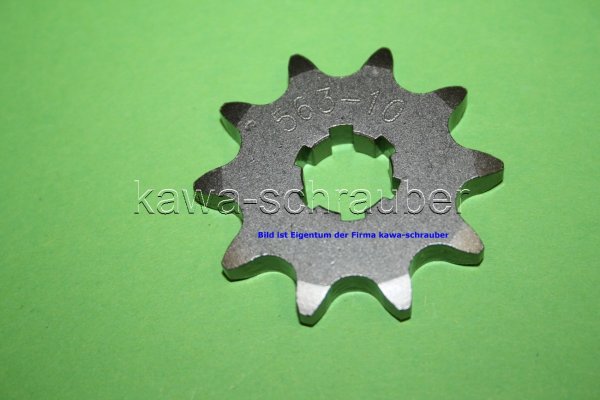 Ritzel vorne 10 Zähne Yamaha DT50M DT50MX S