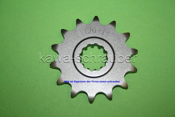 Ritzel vorne 14 Zähne Yamaha DT 50 R Bj. 2003-2005 Typ 2C21 (geänderte Übersetzung)