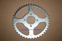 Kettenblatt / Ritzel hinten 44 Zähne Yamaha RD 50 M Speichenrad (geänderte Übersetzung)
