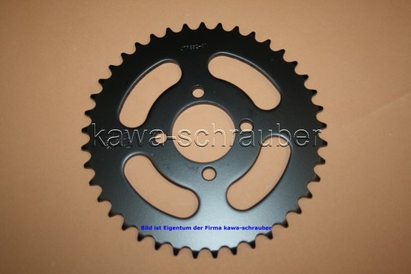 Kettenblatt / Ritzel hinten 41 Zähne Yamaha DT 50 R X-Limit (geänderte Übersetzung)