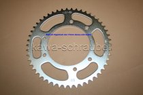 Kettenblatt / Ritzel hinten 50 Zähne Yamaha DT 50 SM Supermotard Bj. 2003-2005 Typ 2C31 (geänderte Übersetzung)