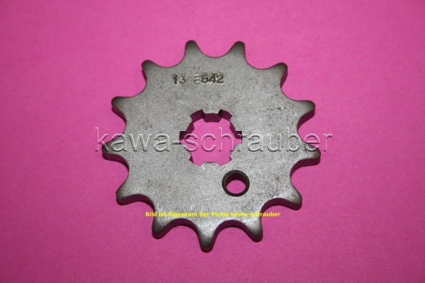 Ritzel vorne 13 Zähne Yamaha DT 80 MX Typ 5J1 mit 428er Teilung (geänderte Übersetzung)