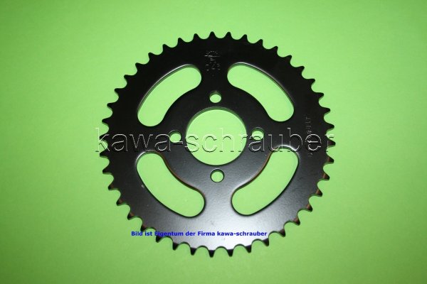Kettenblatt / Ritzel hinten 41 Zähne Yamaha DT 80 MX Typ 5J1 mit 428er Teilung (Standard Übersetzung)