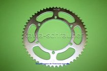 Kettenblatt / Ritzel hinten 57 Zähne Yamaha TZR 125 RR Bj. ab 1994 (geänderte Übersetzung)