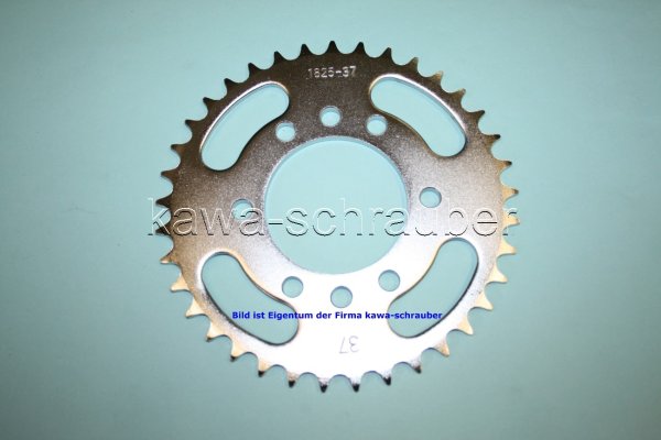 Kettenblatt / Ritzel hinten 37 Zähne Yamaha YZF-R 125 520er Teilung (geänderte Übersetzung)