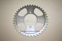 Kettenblatt / Ritzel hinten 39 Zähne Yamaha RD 250 Typ 522 Bj. 1975 (Standard Übersetzung)