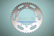 Kettenblatt / Ritzel hinten 47 Zähne Yamaha YZ 125 / Z Typ 163MR (geänderte Übersetzung)