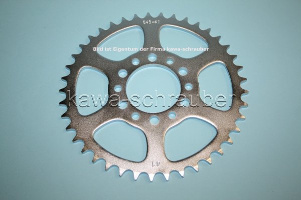 Kettenblatt / Ritzel hinten 41 Zähne Yamaha XT 350 (Standard Übersetzung 520)