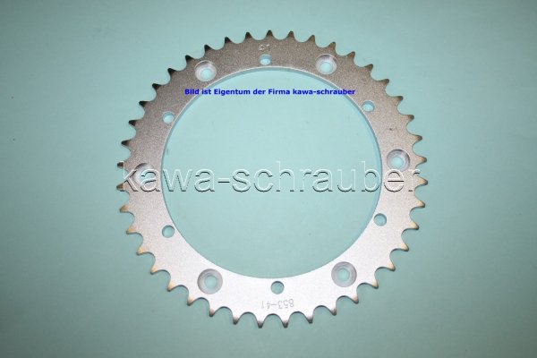 Kettenblatt / Ritzel hinten 41 Zähne Yamaha XTZ 250 N / S Tri Moto (geänderte Übersetzung)