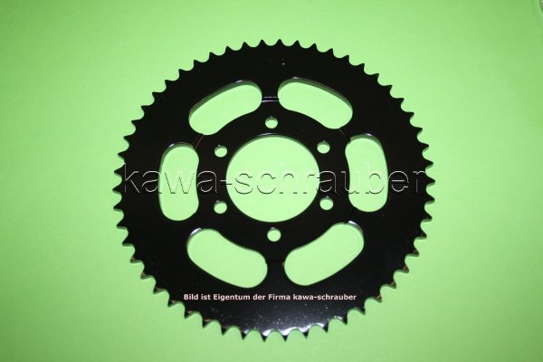 Kettenblatt / Ritzel hinten 52 Zähne Yamaha XT 350 (Standard Übersetzung 428)