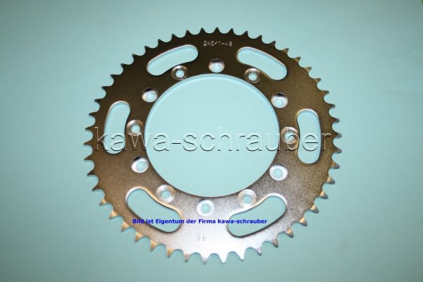 Kettenblatt / Ritzel hinten 48 Zähne Yamaha YZF 426 F (Standard Übersetzung)