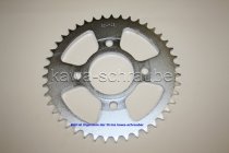 Kettenblatt / Ritzel hinten 43 Zähne Yamaha XS 500 (geänderte Übersetzung)