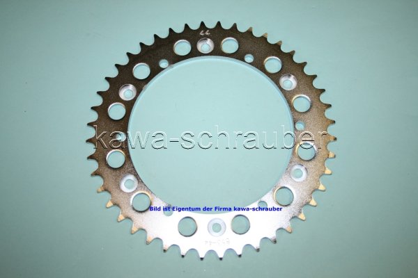 Kettenblatt / Ritzel hinten 44 Zähne Yamaha TT 600 R Typen 5CH / DJ01 (Standard Übersetzung)