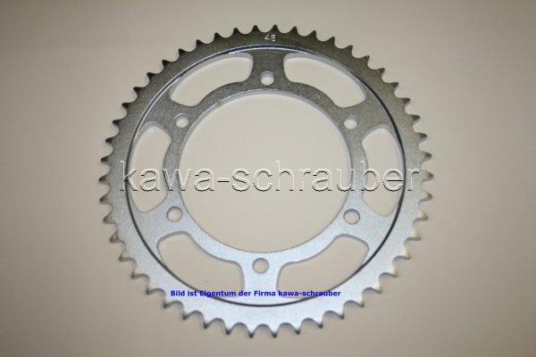 Kettenblatt / Ritzel hinten 48 Zähne Yamaha FZS 600 S / P (Standard Übersetzung)