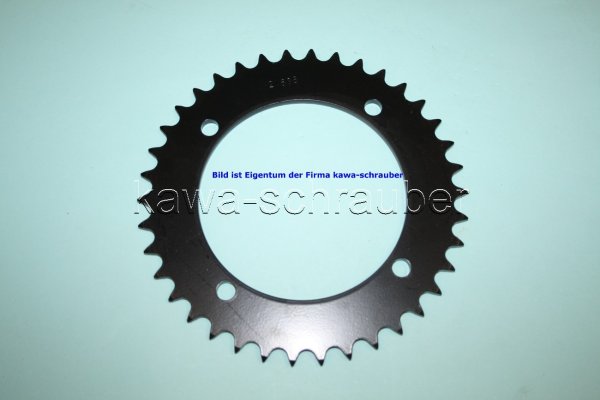 Kettenblatt / Ritzel hinten 39 Zähne Yamaha TT 600 E Typ 4GV (geänderte Übersetzung)
