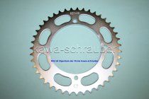 Kettenblatt / Ritzel hinten 43 Zähne Yamaha TT 600 E Typ 4GV (geänderte Übersetzung)