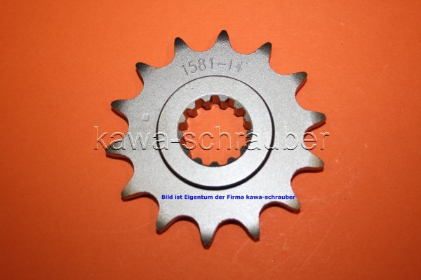 Ritzel vorne 14 Zähne Yamaha XJ 6 F / Diversion (geänderte Übersetzung)