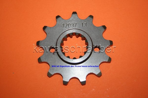 Ritzel vorne 13 Zähne Yamaha XTZ 660 Tenere Typen DM02 / 11D (geänderte Übersetzung)