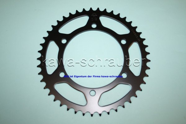 Kettenblatt / Ritzel hinten 45 Zähne Yamaha XTZ 660 Tenere Typen DM02 / 11D (Standard Übersetzung)