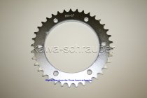 Kettenblatt / Ritzel hinten 37 Zähne Yamaha YZF 1000 R Thunderace Typen 4VD / 4SV / 4VF (geänderte Übersetzung 530er)
