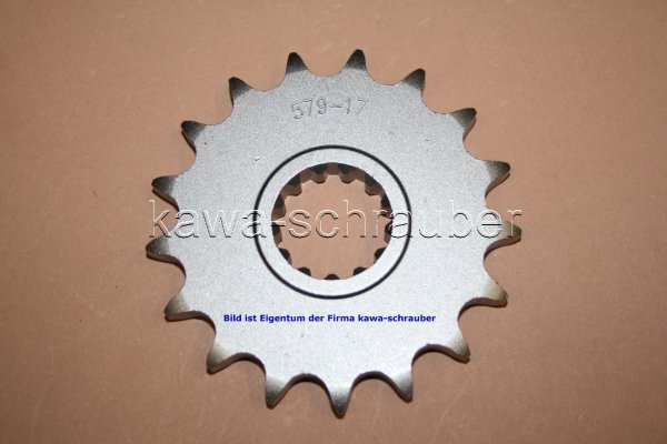 Ritzel vorne 17 Zähne Yamaha XJR 1200 / S / SP Typ 4PU (Standard Übersetzung 530er)