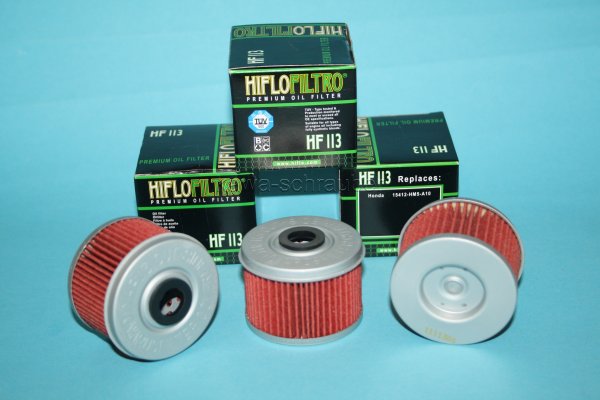 3x HF113 HiFloFiltro Ölfilter im Sparpaket