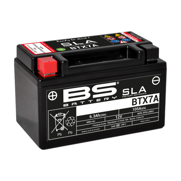 BS SLA Batterie BTX7A wartungsfrei SS (super sealed)