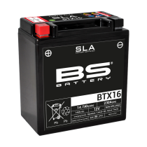 BS SLA Batterie BTX16 wartungsfrei SS (super sealed)