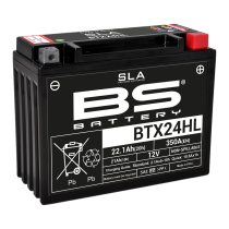 BS SLA Batterie BTX24HL wartungsfrei SS (super sealed)